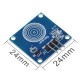 Sensor de Toque Capacitivo Módulo Botão de Toque Arduino TTP223B